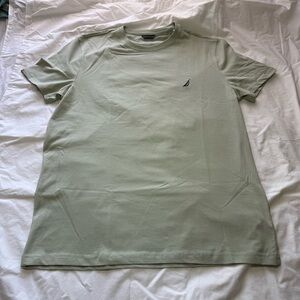 Nautica Men's Light Green Short Sleeve Tee